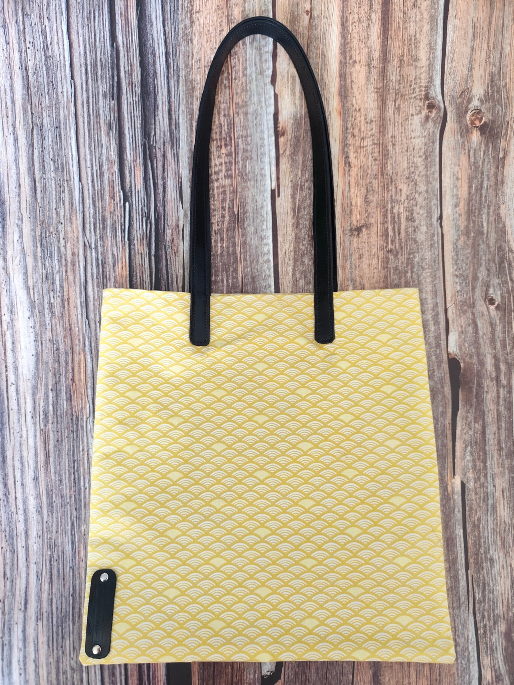 Tote Bag Eventails Jaunes