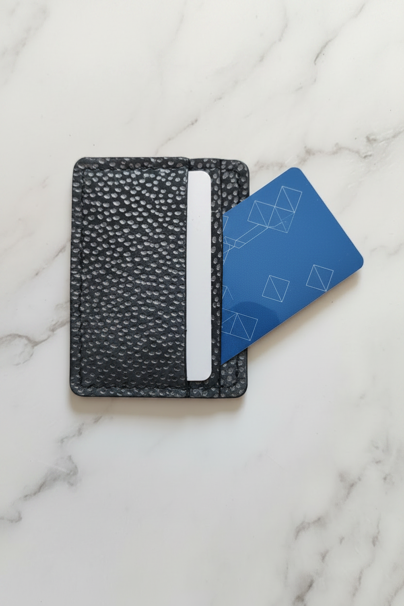 Porte-carte avec deux CB