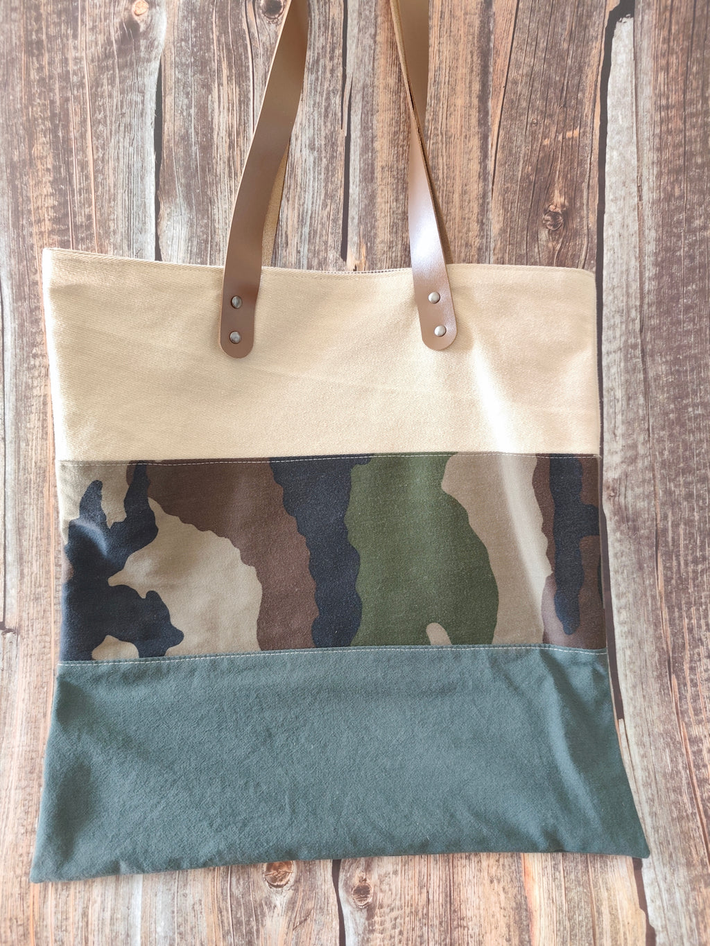 Tote Bag Textiles Upcyclés