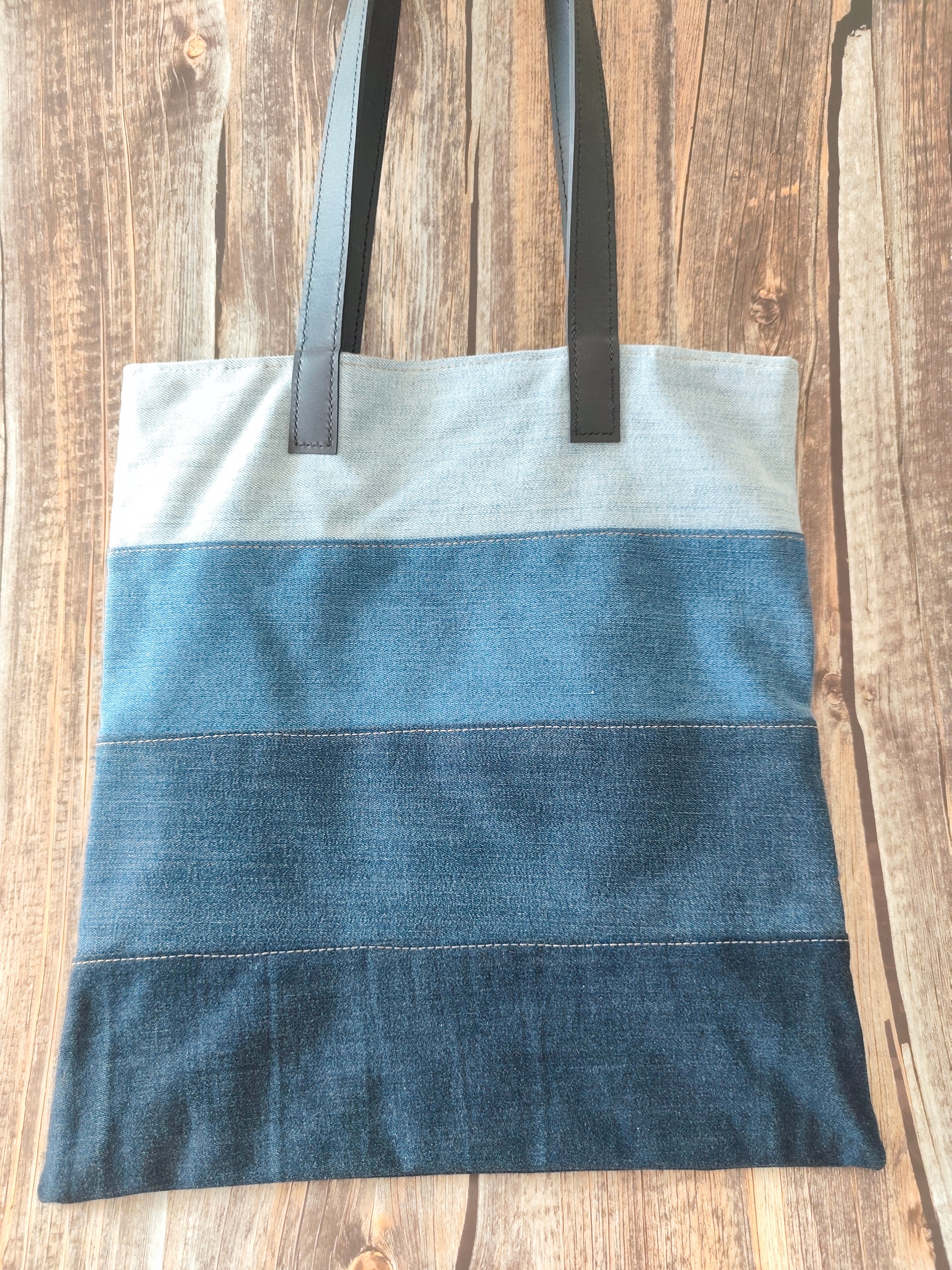 Tote Bag en Jeans Upcyclés
