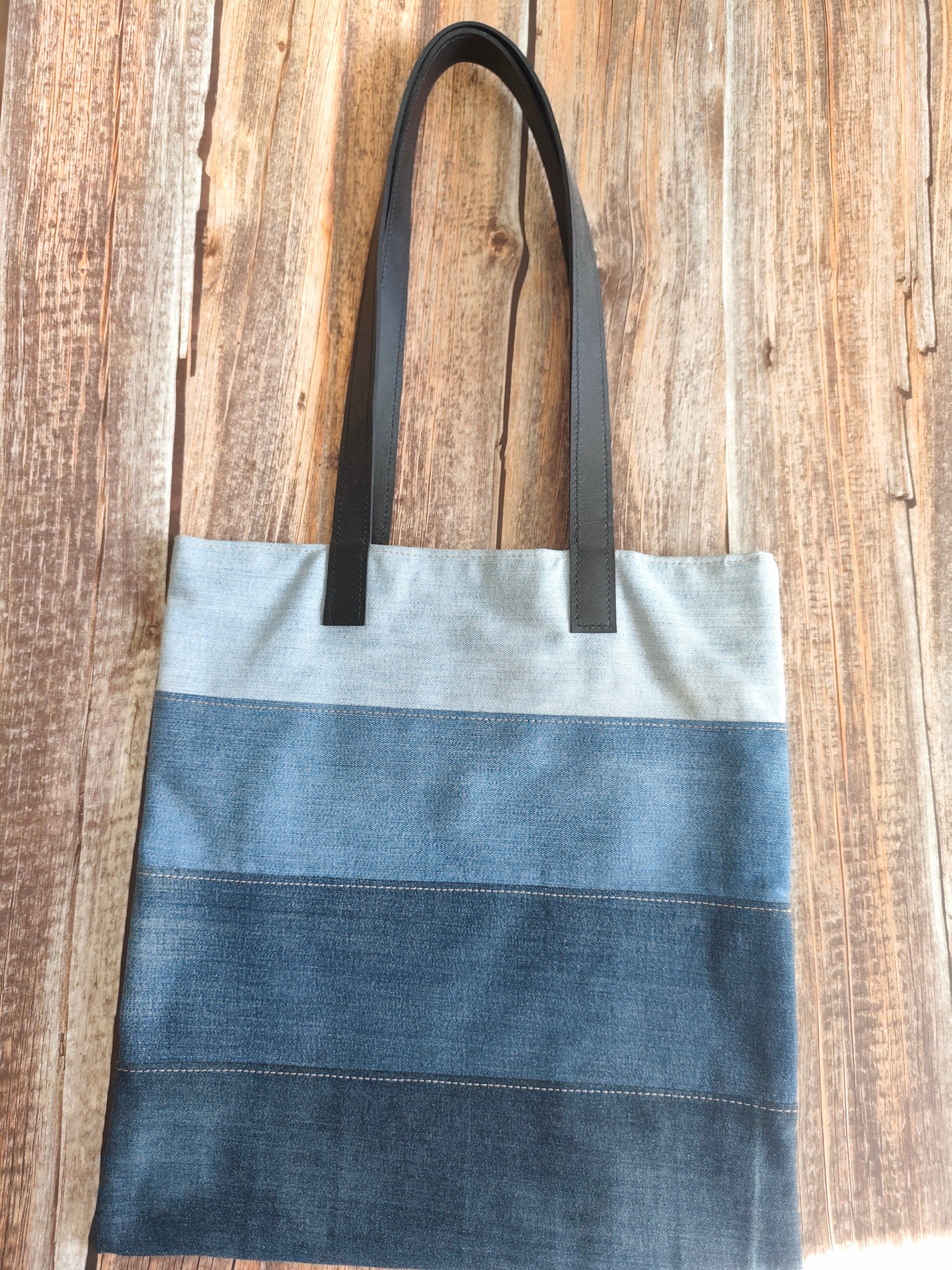 Tote Bag en Jeans Upcyclés