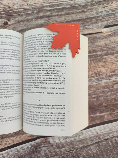 Marque page "Feuille d'Erable"