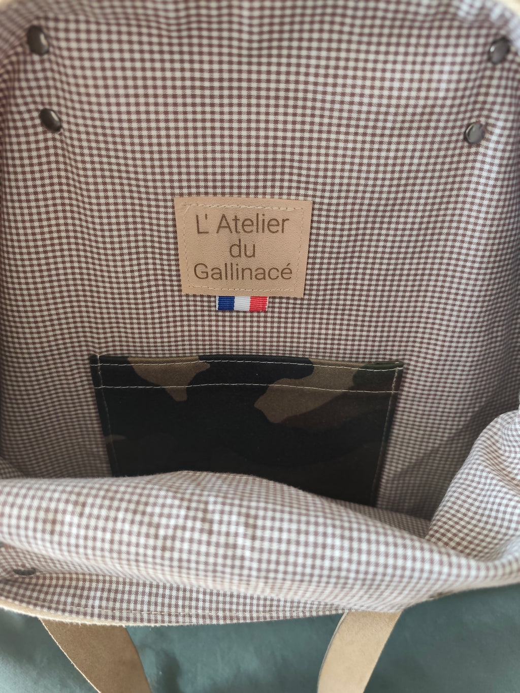 Tote Bag Textiles Upcyclés