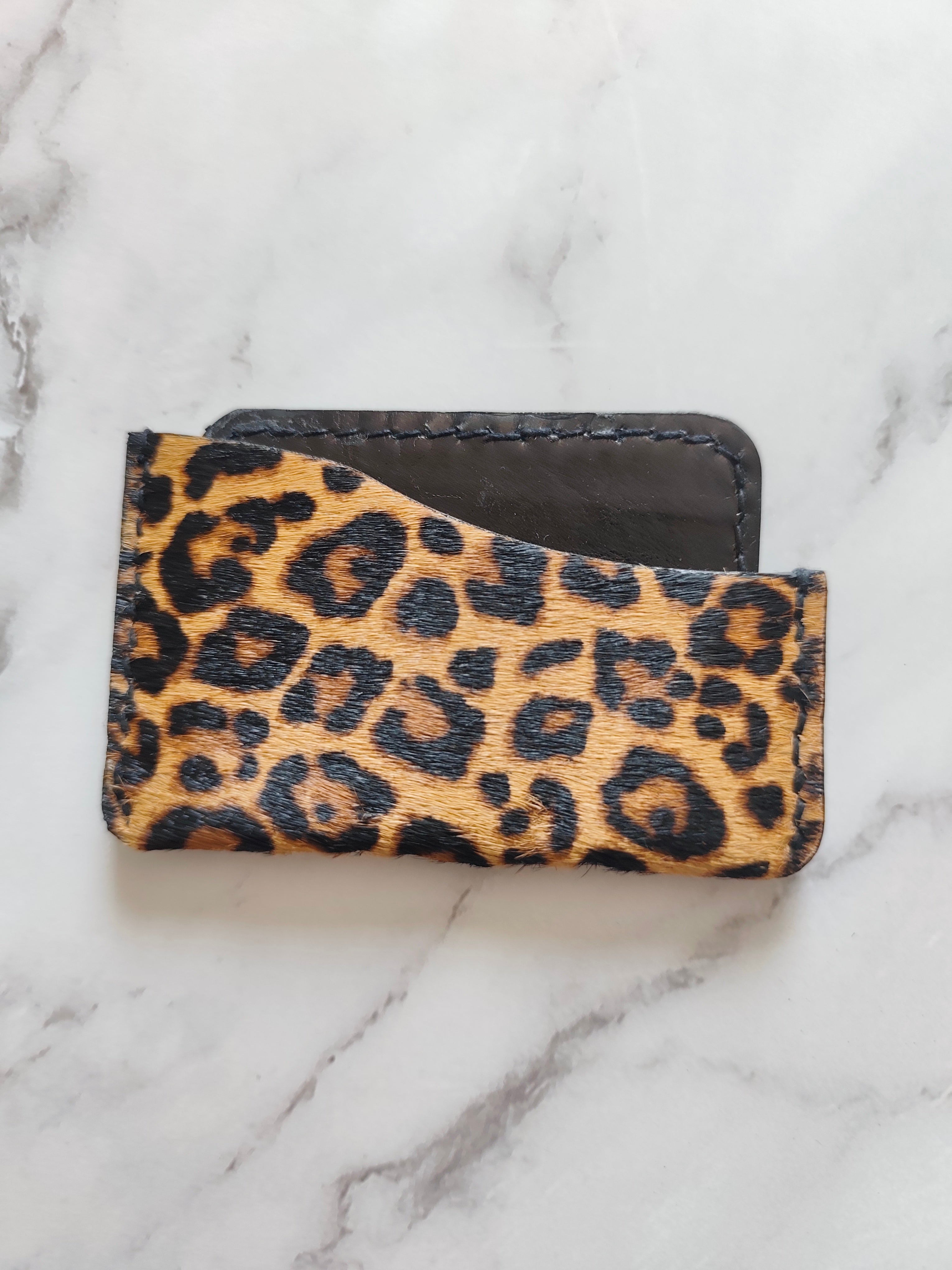 Porte-Carte en cuir upcyclé