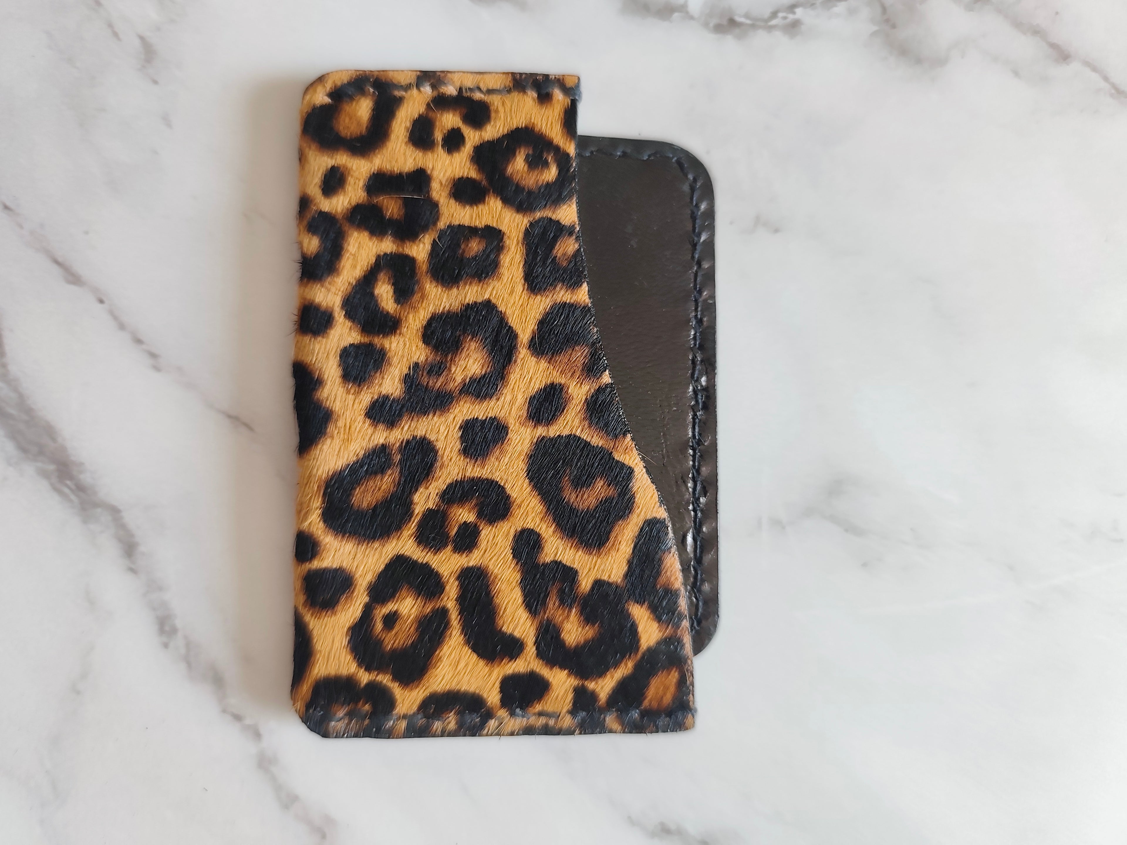 Porte-Carte en cuir upcyclé